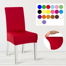1 unid varios colores estiramiento muebles cubre Popular barato Spandex lavable cubre para el comedor del Hotel decoración del hogar ali-51886834